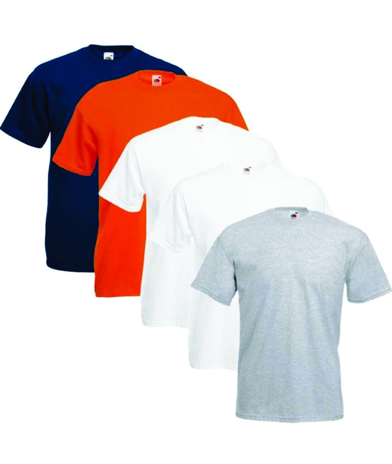 Fruit of the loom T-Shirt Pack of 5 S-2