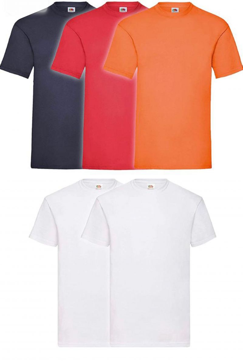 Fruit of the loom T-Shirt Pack of 5 S-5