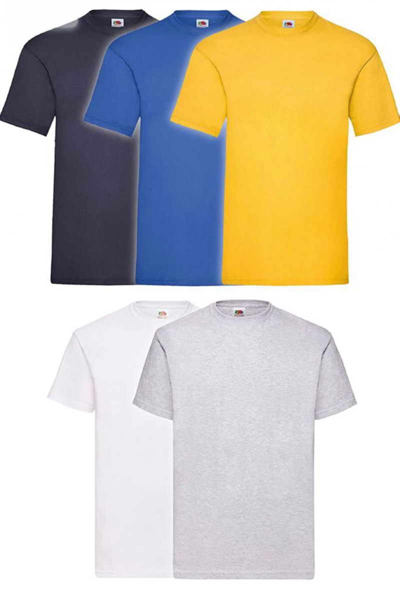 Fruit of the loom T-Shirt Pack of 5 S-12