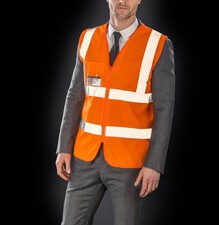 Core zip safety tabard H-15