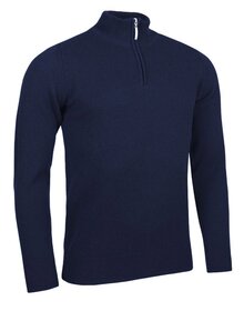 G.coll 1/4 Zip landswool Sweater GST-GM12