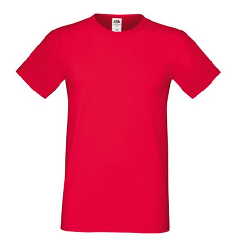 Fruit Of The Loom T-Shirt Red