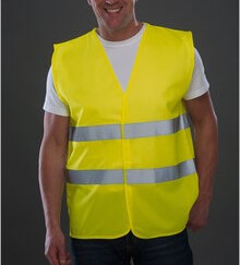 Hi - vis Two Band waiscoat H-33