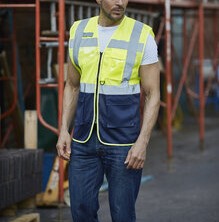 Executive Open Mesh waistcoat H-45