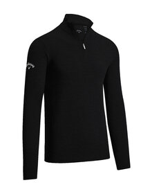 Ribbed 1/4 Zip Merino Sweater ST-CW78