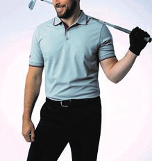 G.ethan Tipped Polo Shirt ST-GM85