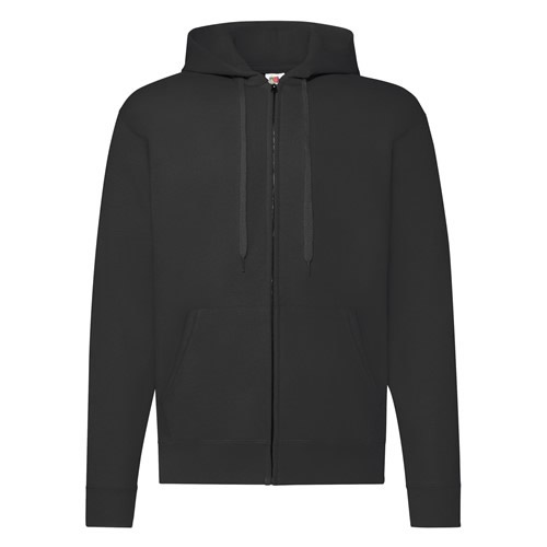 Fruit Of The Loom FotL New Zip hood Black
