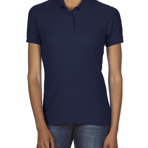 Gildan DryBlend Ladies Polo Navy